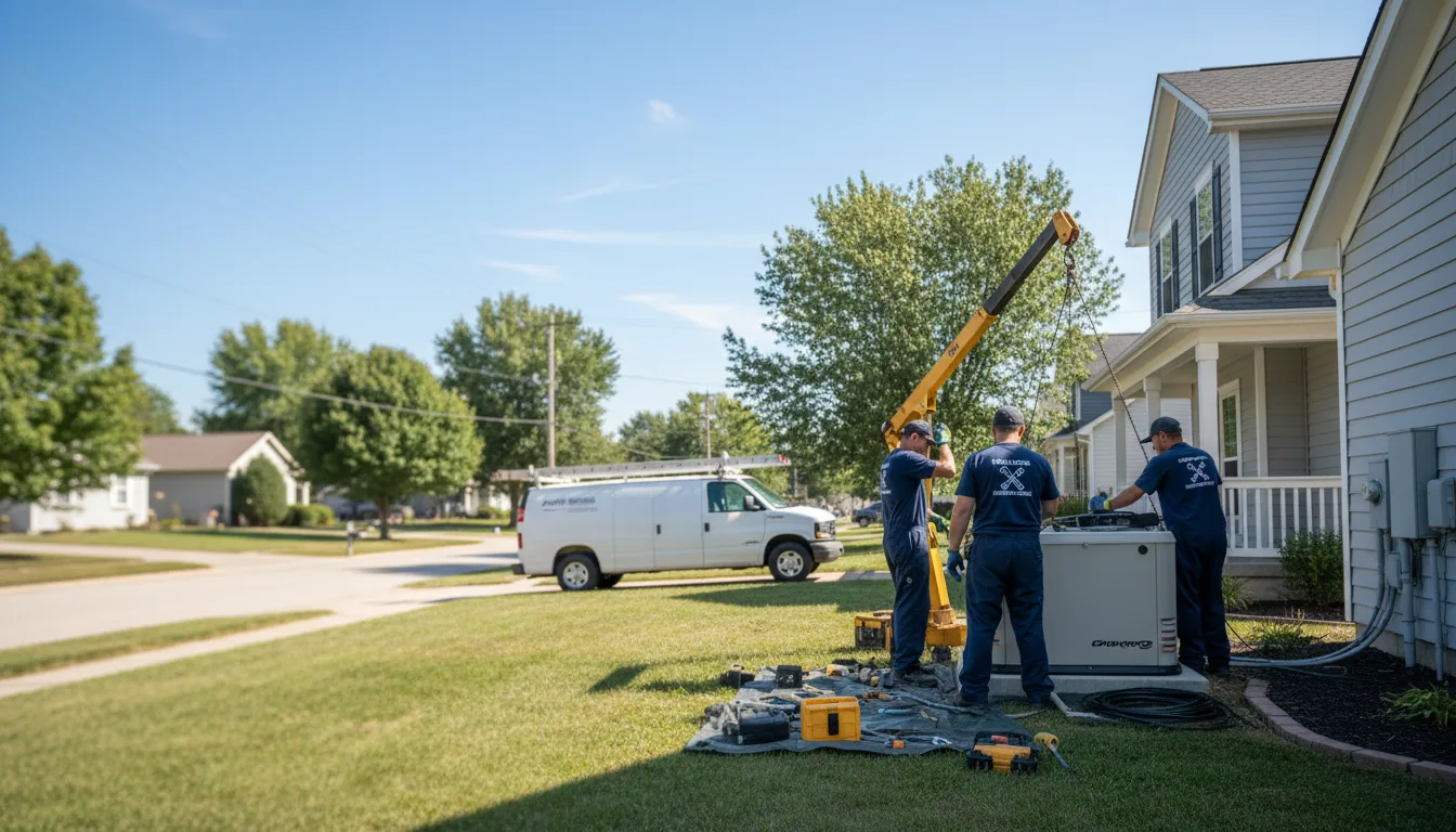 Generator Installation in Choudrant, LA near me